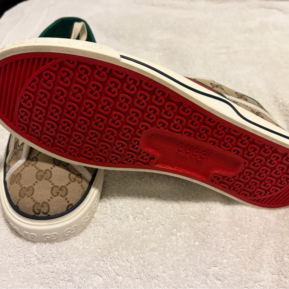 Men’s GG Gucci Tennis shoes 1977 sneaker - Picture 2 of 5